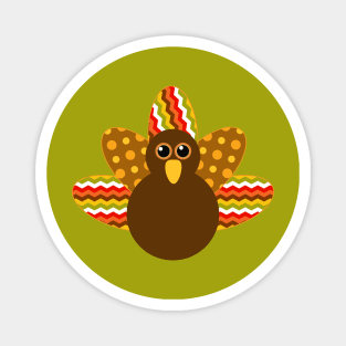 🦃  Turkey. Thanksgiving Magnet